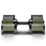 powertrain eon dial up 45kg adjustable dumbbell green powertrain eon dial up 45kg adjustable dumbbell green