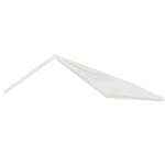 wallaroo 6x12 white premium outdoor event marquee roof spare part