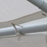 wallaroo 6x12 white premium outdoor event marquee roof spare part