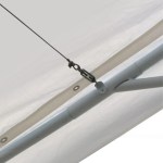 wallaroo 6x12 white premium outdoor event marquee roof spare part