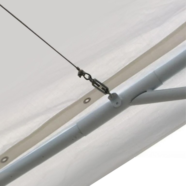 wallaroo 6x12 white premium outdoor event marquee roof spare part