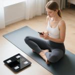 halo bluetooth smart display body scale