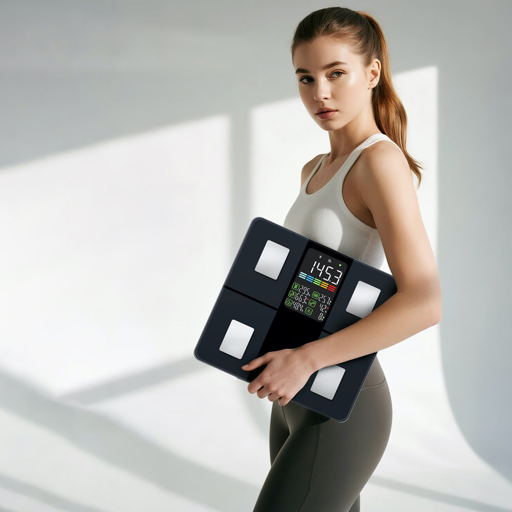 halo bluetooth smart display body scale