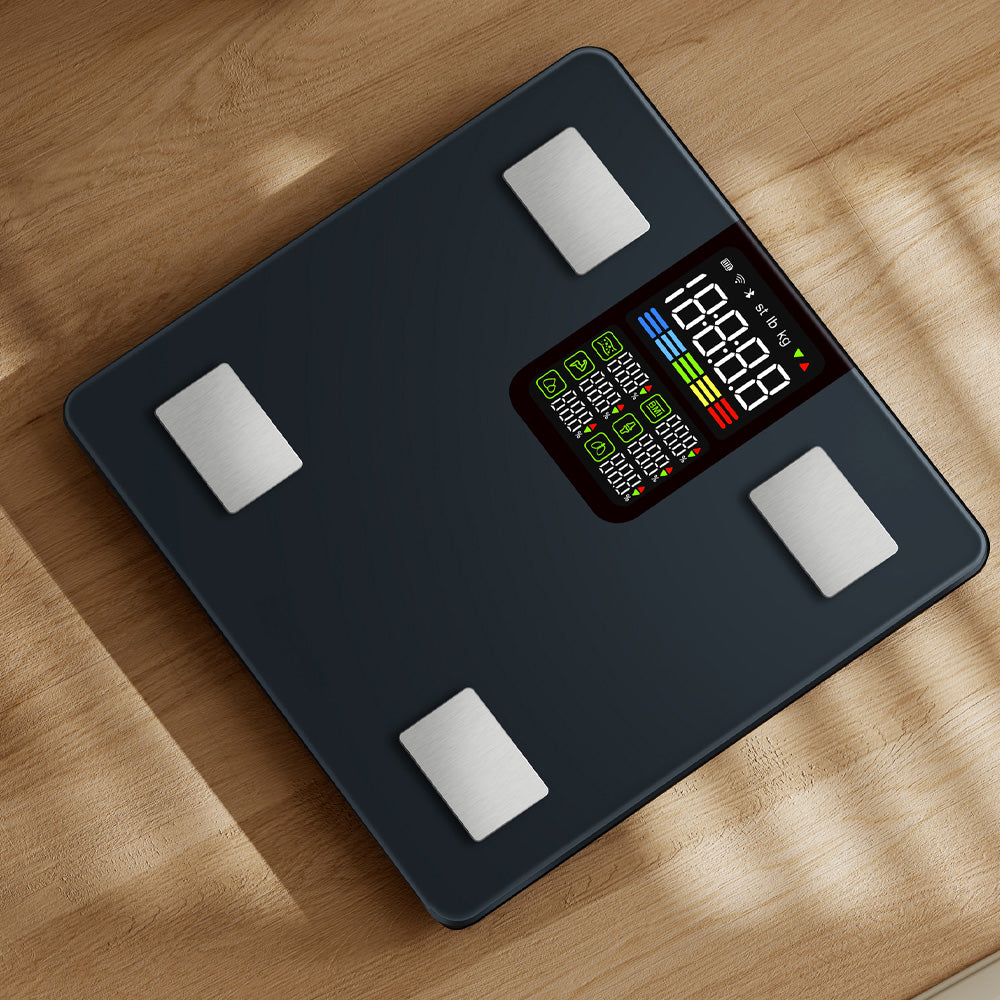 halo bluetooth smart display body scale