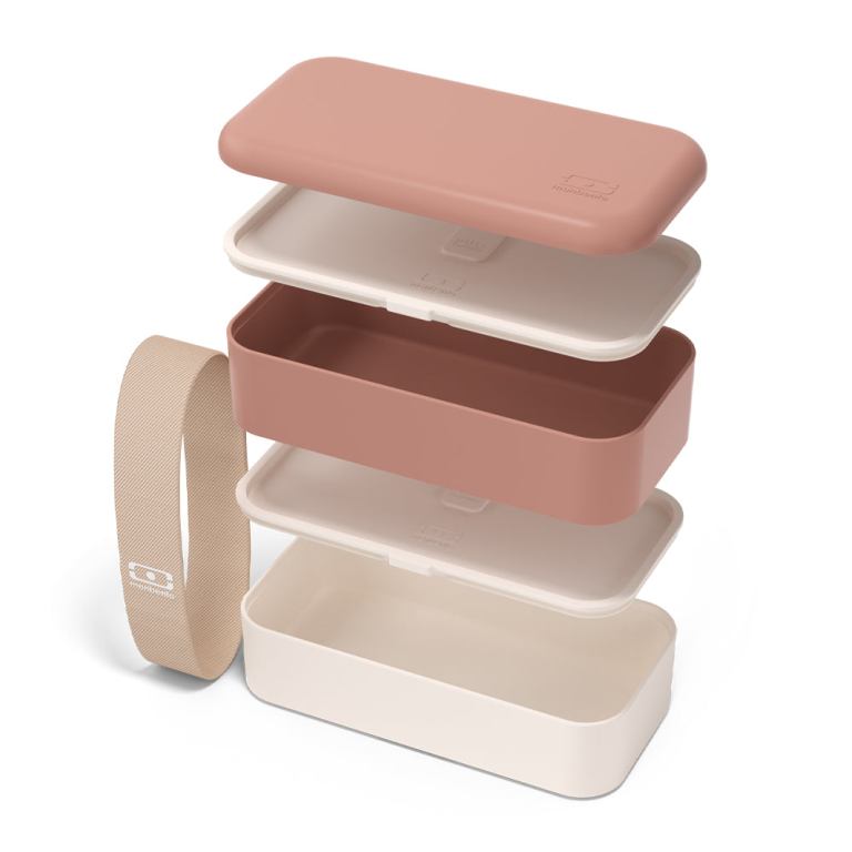monbento mb original bento box rosa moka