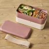 monbento mb original bento box rosa moka monbento mb original bento box rosa moka