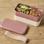 monbento mb original bento box rosa moka