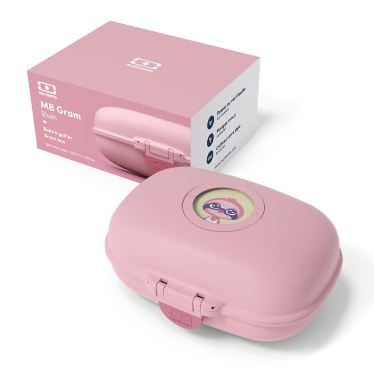 monbento mb gram kids snack box pink blush monbento mb gram kids snack box pink blush