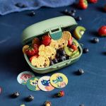 monbento mb gram kids snack box green forest