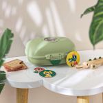 monbento mb gram kids snack box green forest