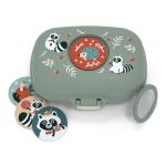 monbento mb gram kids snack box raccoon