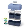 monbento mb tresor kids bento box blue infinity monbento mb tresor kids bento box blue infinity