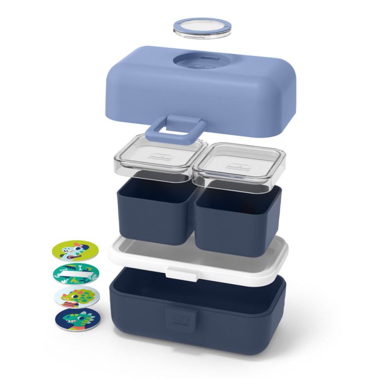 monbento mb tresor kids bento box blue infinity