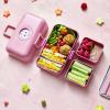monbento mb tresor kids bento box pink blush monbento mb tresor kids bento box pink blush