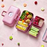 monbento mb tresor kids bento box pink blush