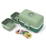 monbento mb tresor kids bento box green forest