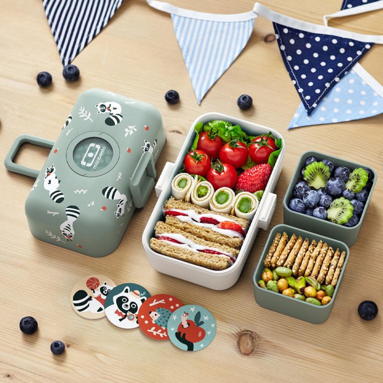 monbento mb tresor kids bento box raccoon