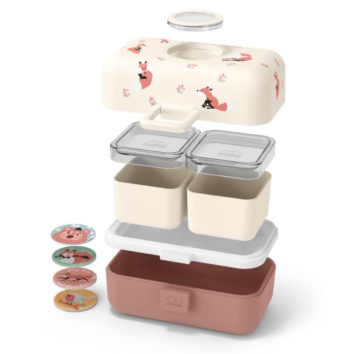 monbento mb tresor kids bento box fox. monbento mb tresor kids bento box fox.