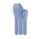 monbento mb pocket plastic cutlery set colour blue infinity