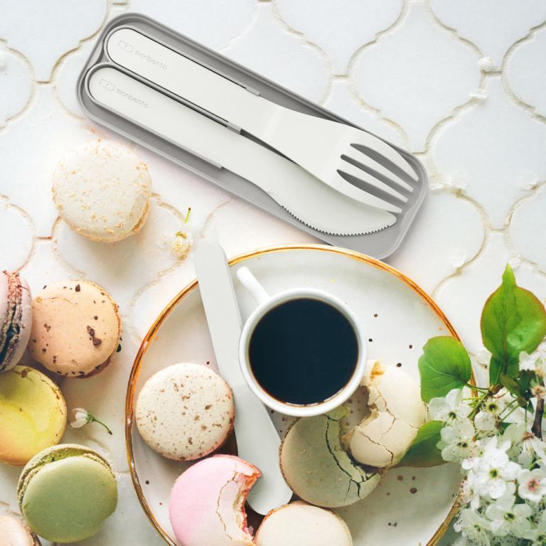 monbento mb pocket plastic cutlery set colour natural monbento mb pocket plastic cutlery set colour natural