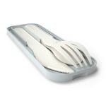 monbento mb pocket plastic cutlery set colour natural monbento mb pocket plastic cutlery set colour natural