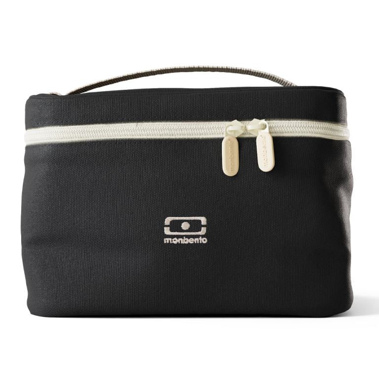 monbento arctic insulated cooler lunch bag black onyx
