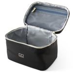 monbento arctic insulated cooler lunch bag black onyx