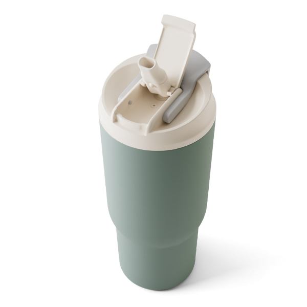 monbento travel mug l green natural monbento travel mug l green natural