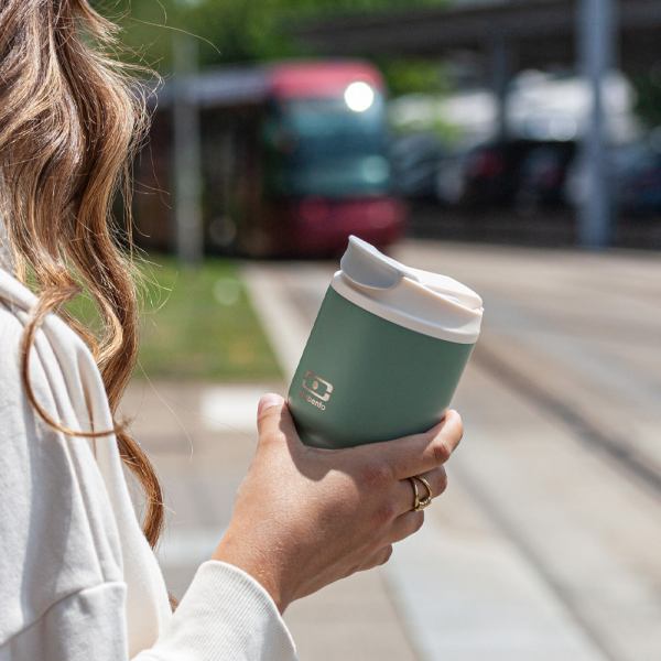 monbento travel mug s green natural monbento travel mug s green natural