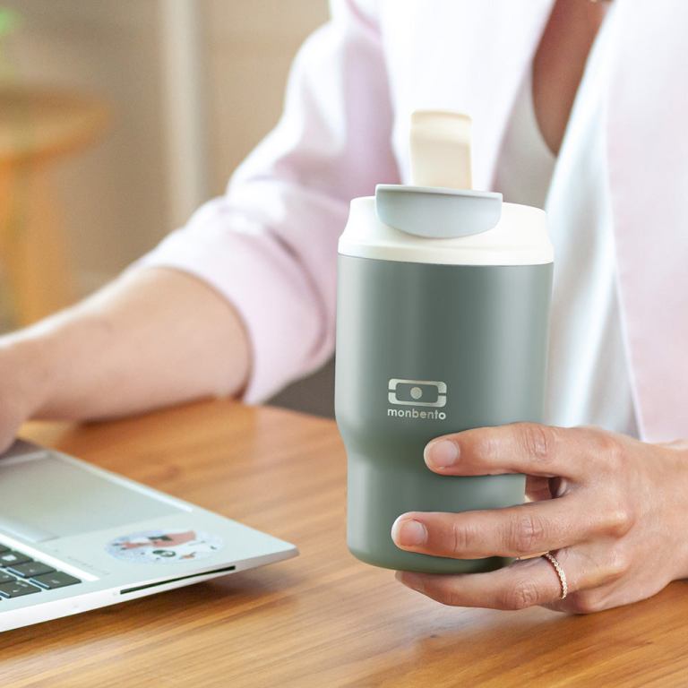 monbento travel mug s green natural monbento travel mug s green natural