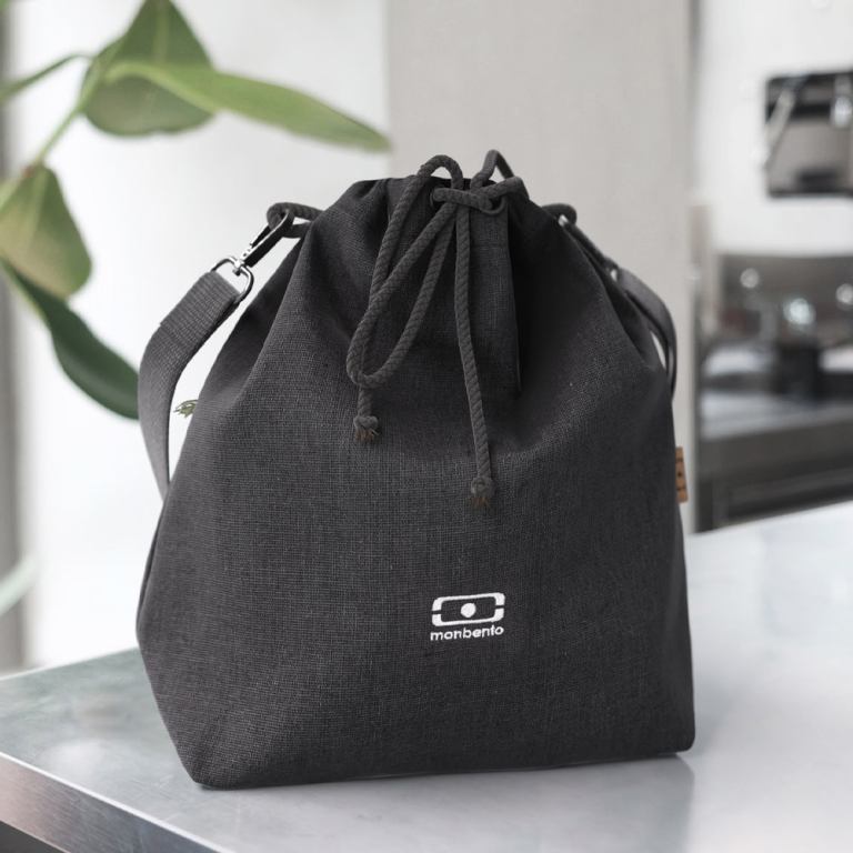 monbento mb fresh insulated lunch bag black