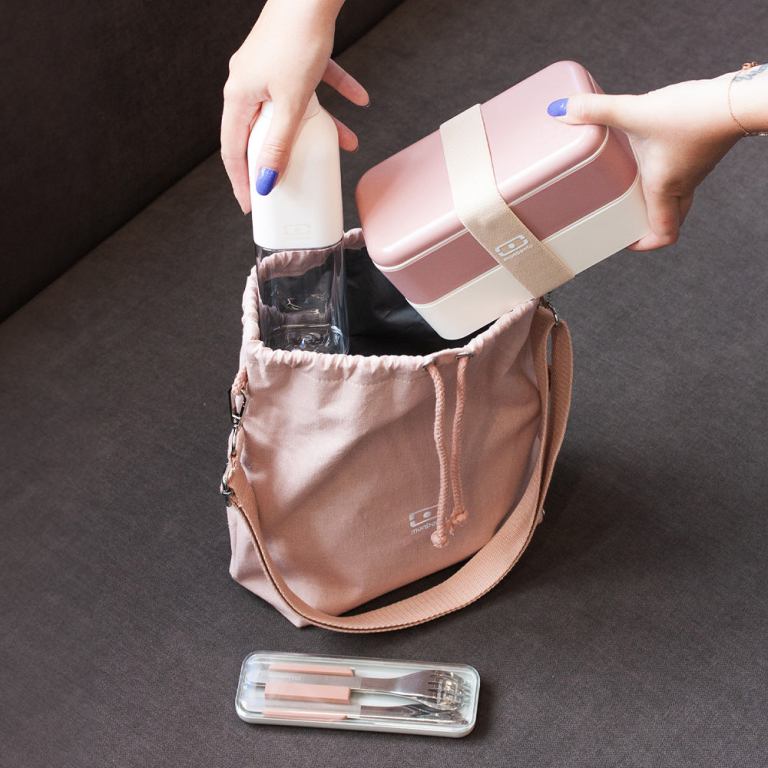 monbento mb fresh insulated lunch bag rosa moka monbento mb fresh insulated lunch bag rosa moka