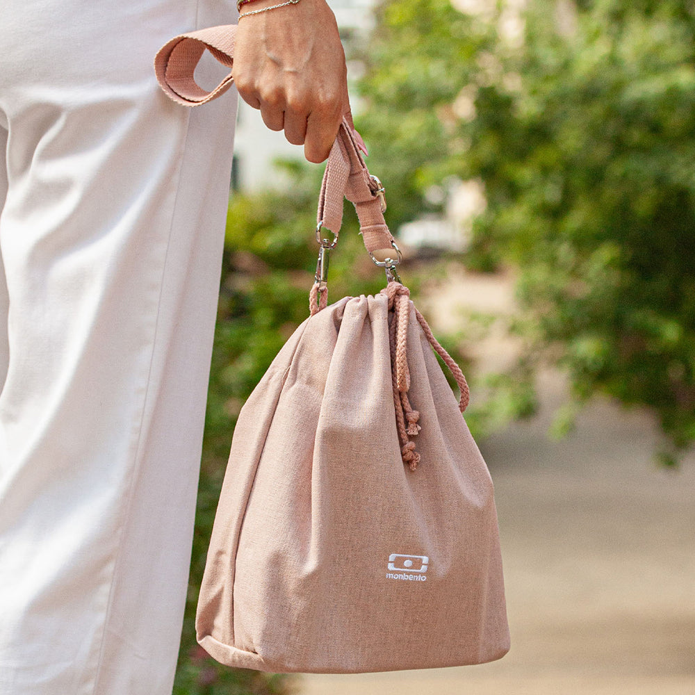 monbento mb fresh insulated lunch bag rosa moka