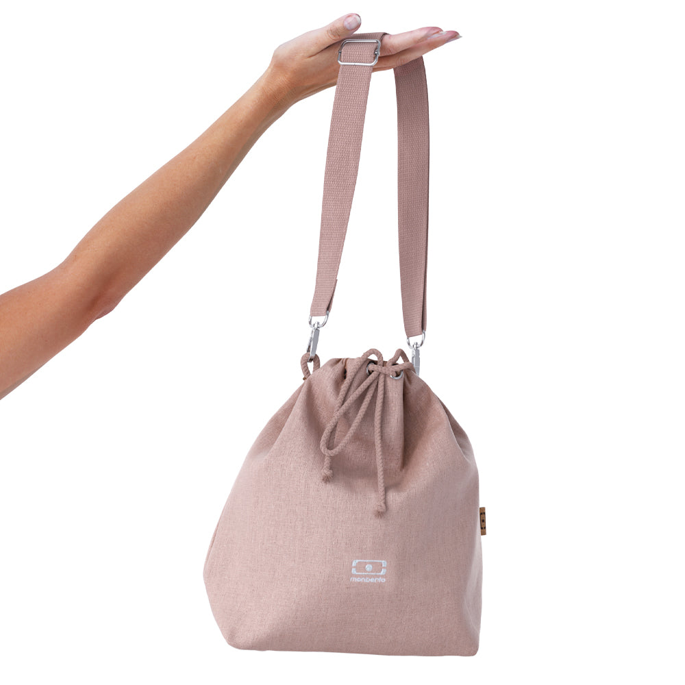 monbento mb fresh insulated lunch bag rosa moka