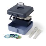 monbento mb sandwich lunch box snacky blue infinity