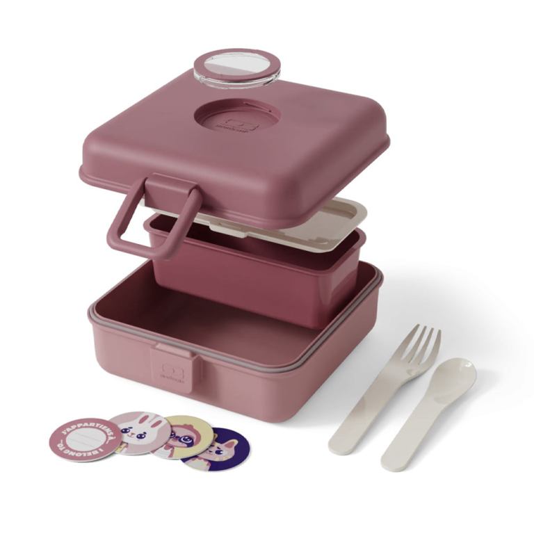 monbento mb sandwich lunch box snacky pink blush monbento mb sandwich lunch box snacky pink blush