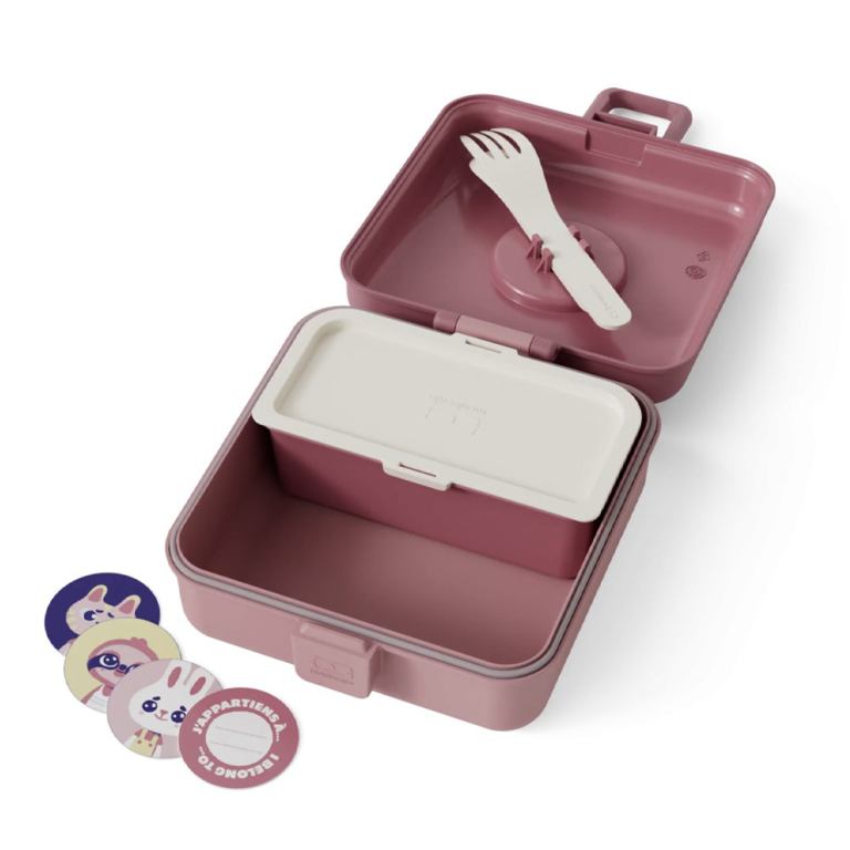 monbento mb sandwich lunch box snacky pink blush monbento mb sandwich lunch box snacky pink blush