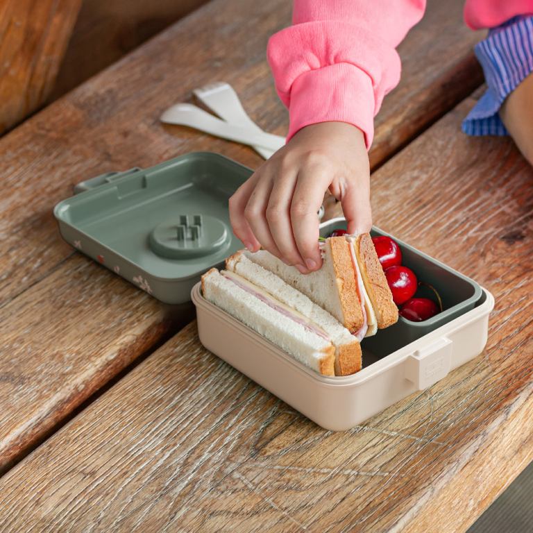 monbento mb sandwich lunch box snacky raccoon