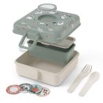 monbento mb sandwich lunch box snacky raccoon