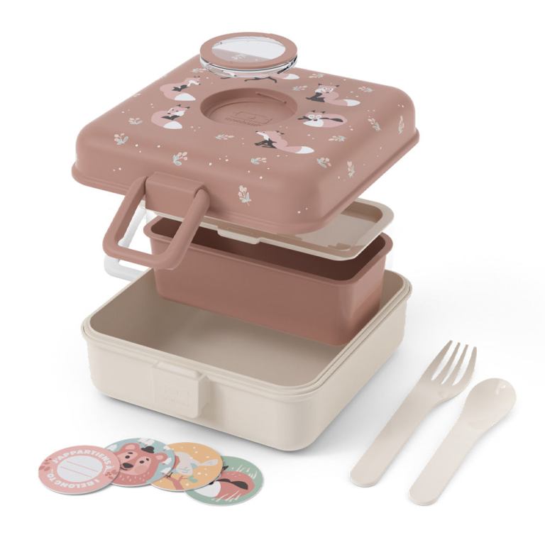 monbento mb sandwich lunch box snacky fox