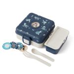 monbento mb sandwich lunch box snacky wolf