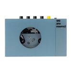 v398 we 001 b1 202602060216 00.jpg Blue retro cassette player with clear window.
