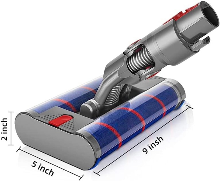 omni dual roll powerhead for dyson v7 v8 v10 v11 & v15 vacuum cleaners