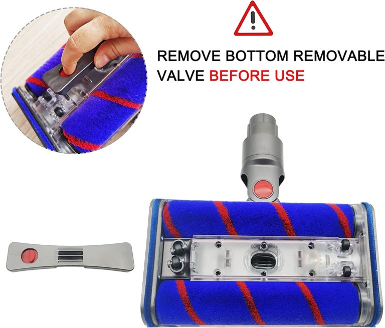 omni dual roll powerhead for dyson v7 v8 v10 v11 & v15 vacuum cleaners