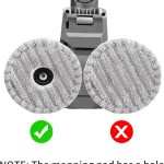 mop pads for hygieia gen3 superior mop & vacuum tool for dyson
