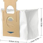 3 x auto empty station dust bag for ecovacs deebot 3 x auto empty station dust bag for ecovacs deebot
