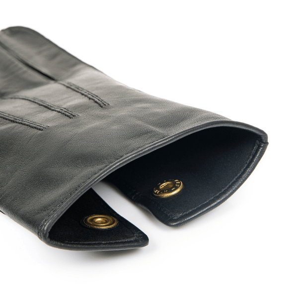 dents mens sandhurst three point leather unlined officers gloves in black 7.5 dents mens sandhurst three point leather unlined officers gloves in black 7.5