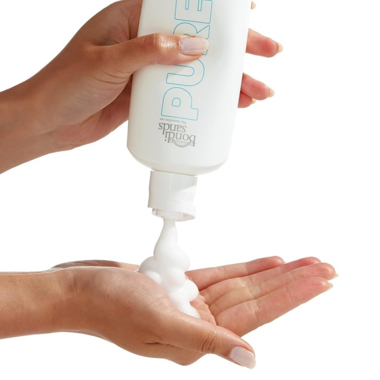bondi sands 200m l pure self tanning foaming water w/ hyaluronic acid vegan