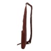 pierre cardin mens sling bag rustic leather crossbody chest backpack chestnut