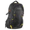 pierre cardin mens nylon adventure travel & sport large backpack bag in grey/black pierre cardin mens nylon adventure travel & sport large backpack bag in grey/black
